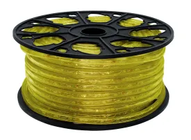 150' Spool of Yellow Incandescent Ropelight 10mm