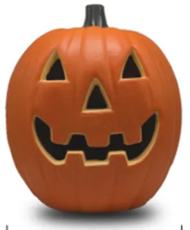 18" Battery Operated Happy Jack-O-Lantern