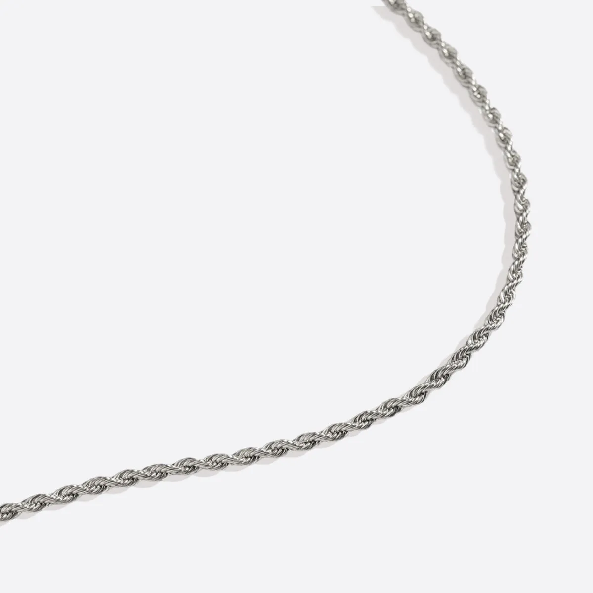 2mm Rope Chain Necklace