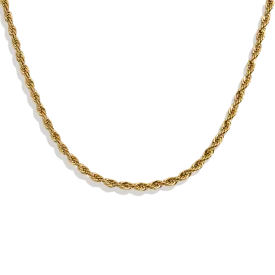 2mm Rope Chain Necklace