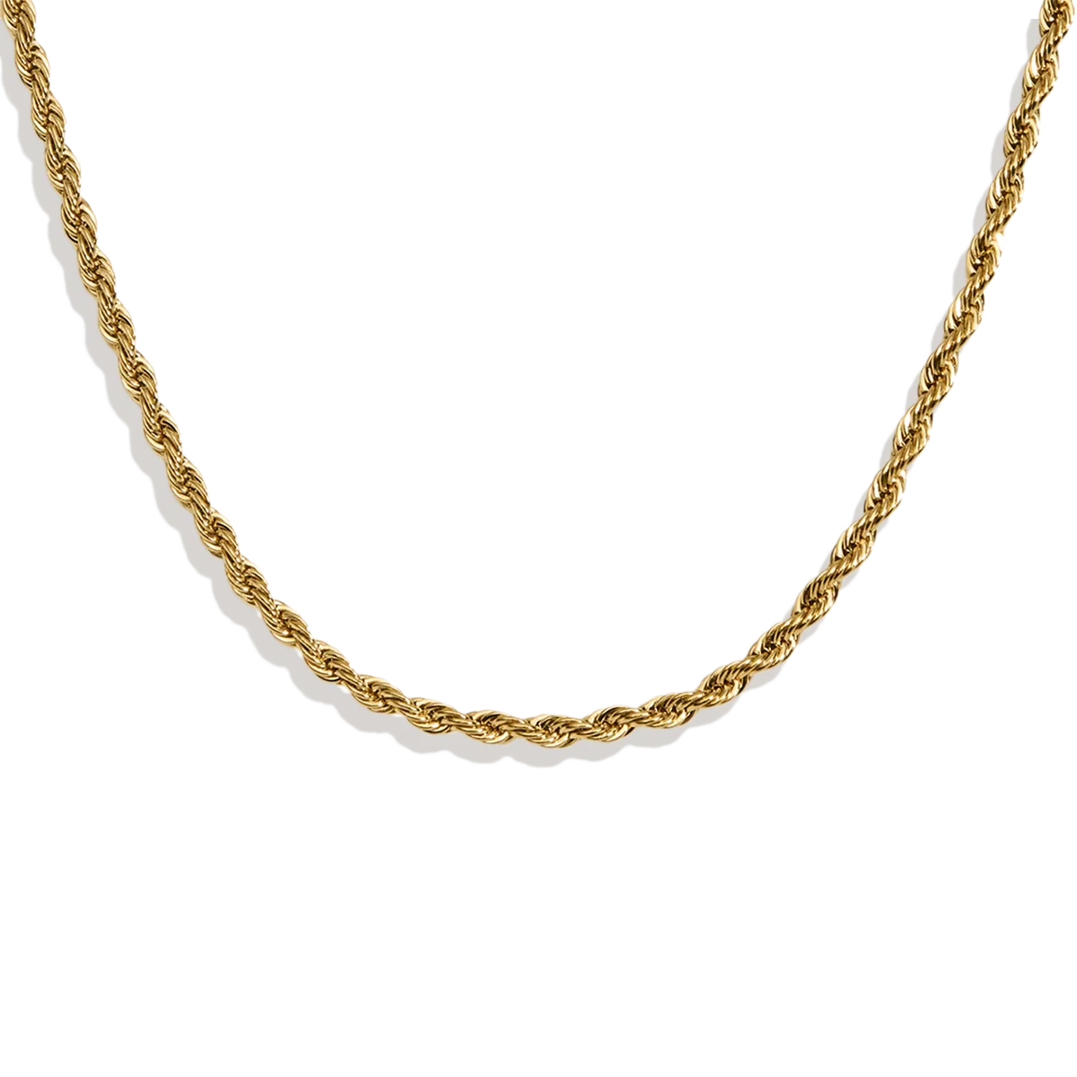 2mm Rope Chain Necklace