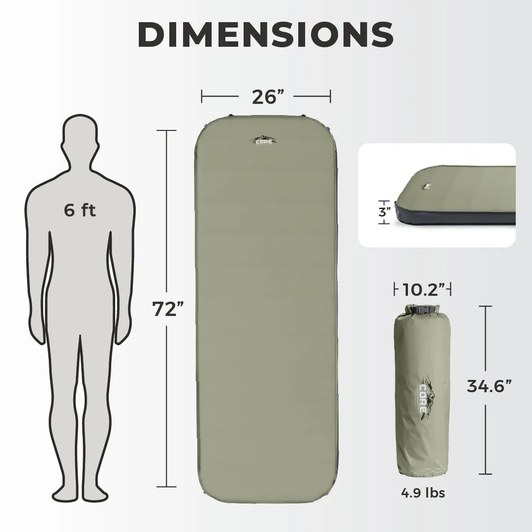 4 Season Self Inflating Camping Bed