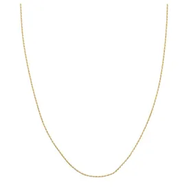 ADJUSTABLE YELLOW GOLD ROPE CHAIN