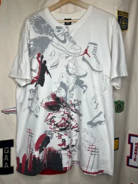 Air Jordan Basketball All Over Print T-Shirt: L