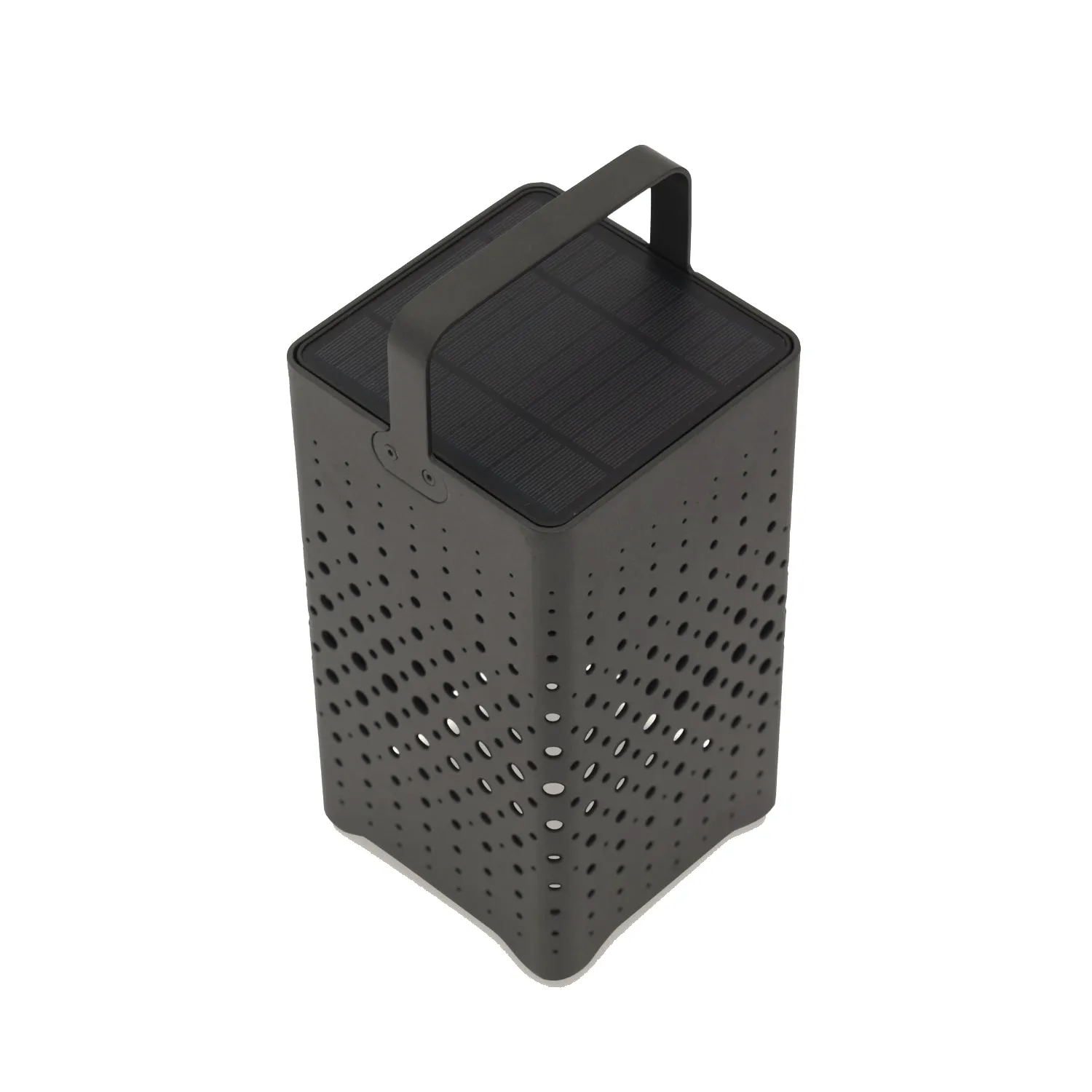 Beams Charcoal Solar Outdoor Lamp