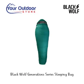 Black Wolf Generations Series Sleeping Bag