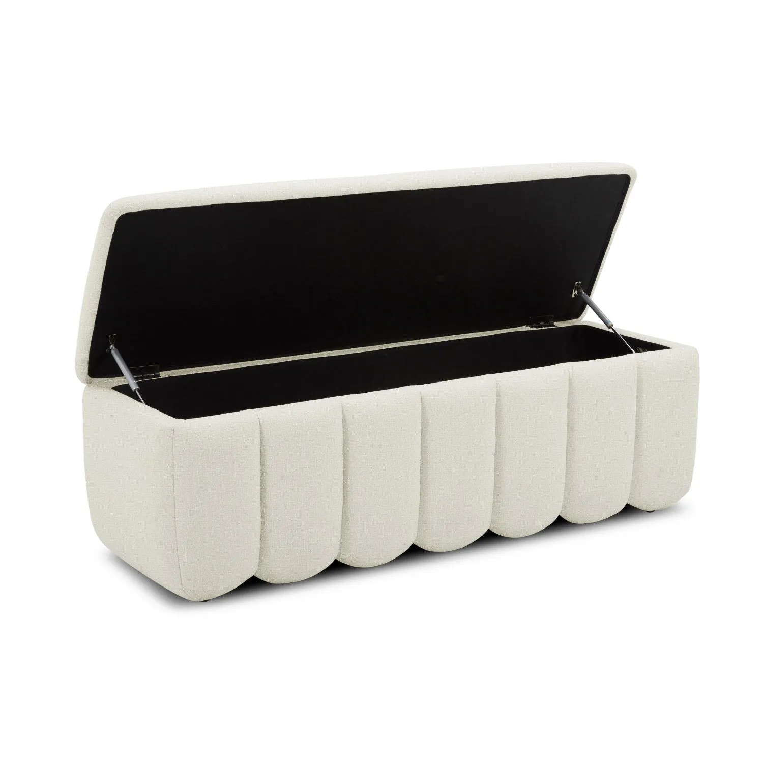 Brant Mellow Ivory Storage Bench