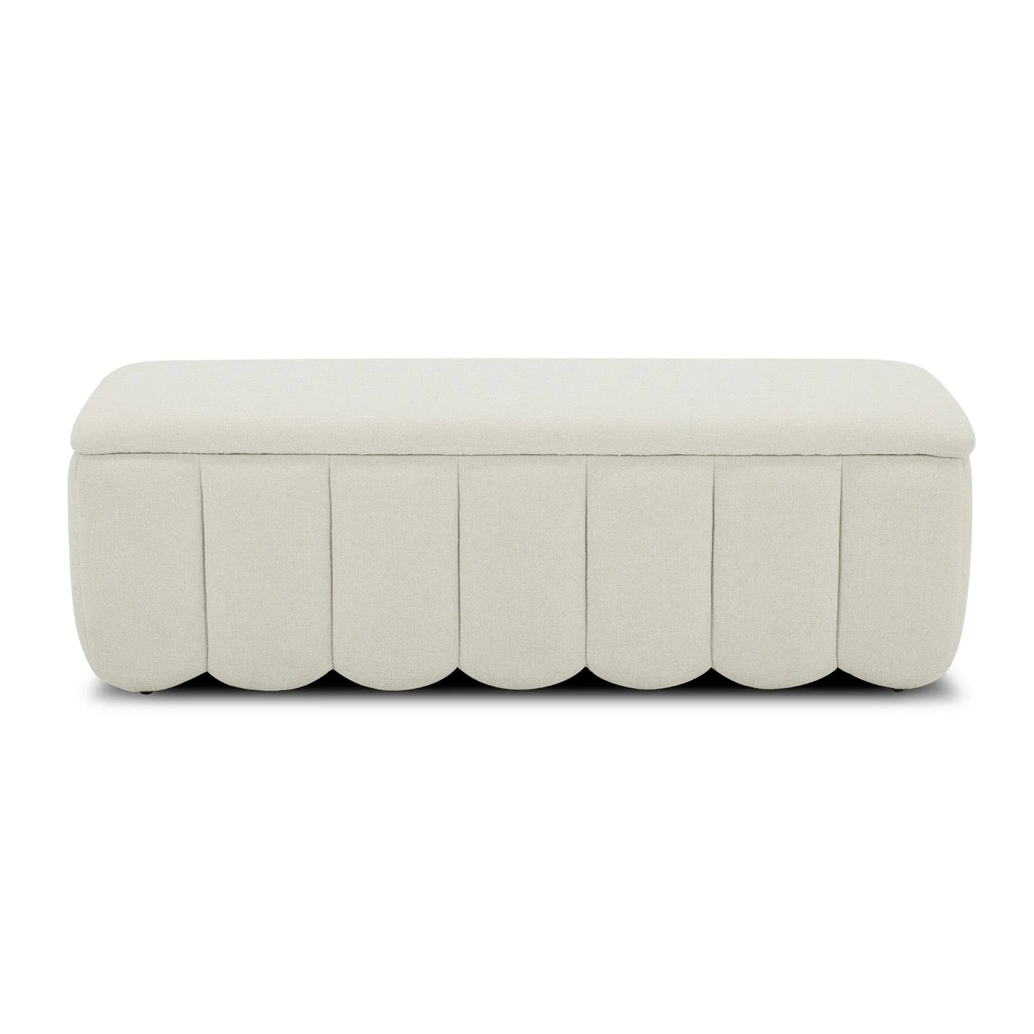 Brant Mellow Ivory Storage Bench