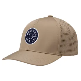 Brixton Crest X MP Snapback - Light Khaki