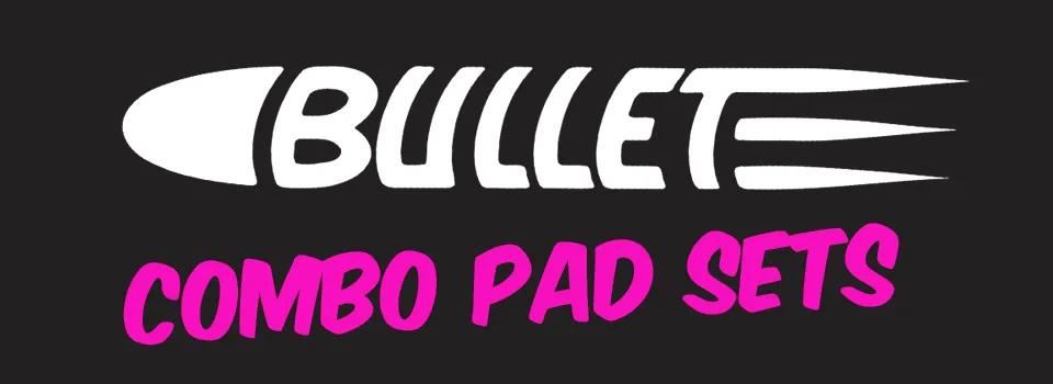 Bullet Junior Combo Pad set - All Colours!