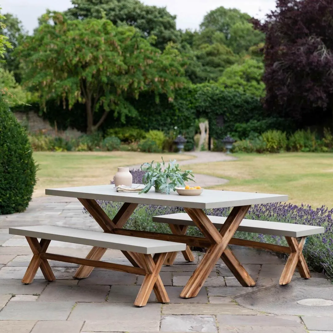 Burford Table & Bench Set