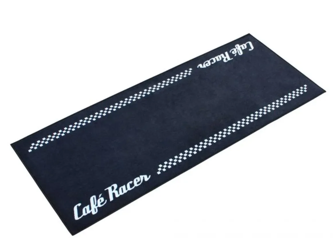 Cafe Racer Biker Garage Mat