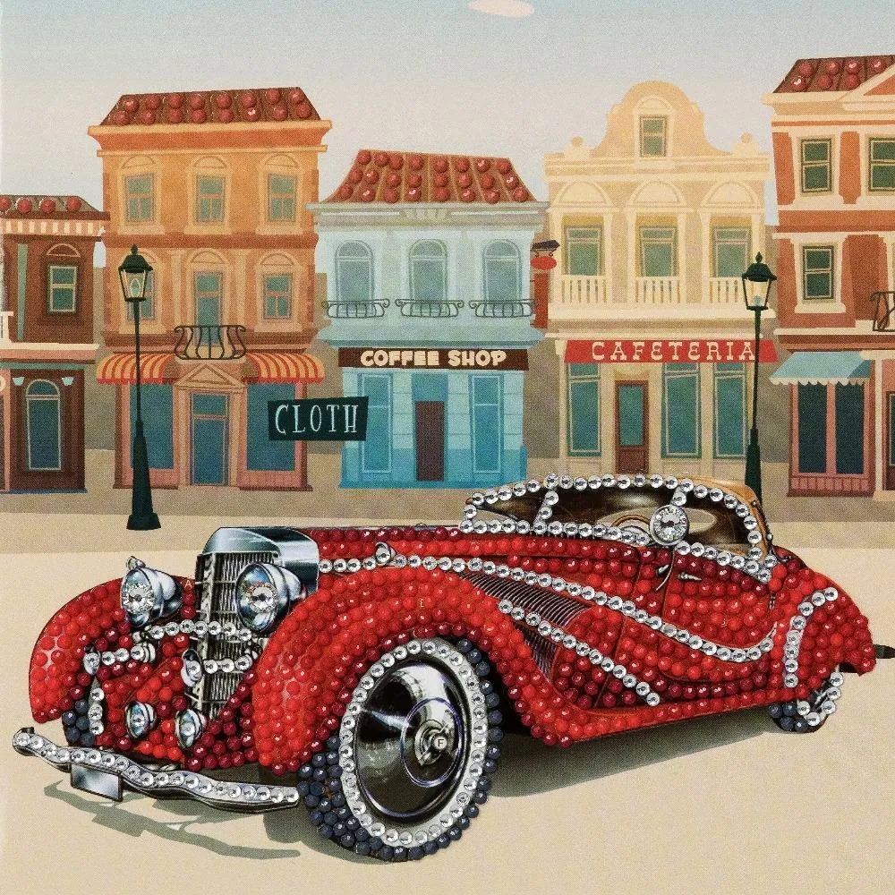 CCK-A14: "Classic Car" Crystal Card Kit