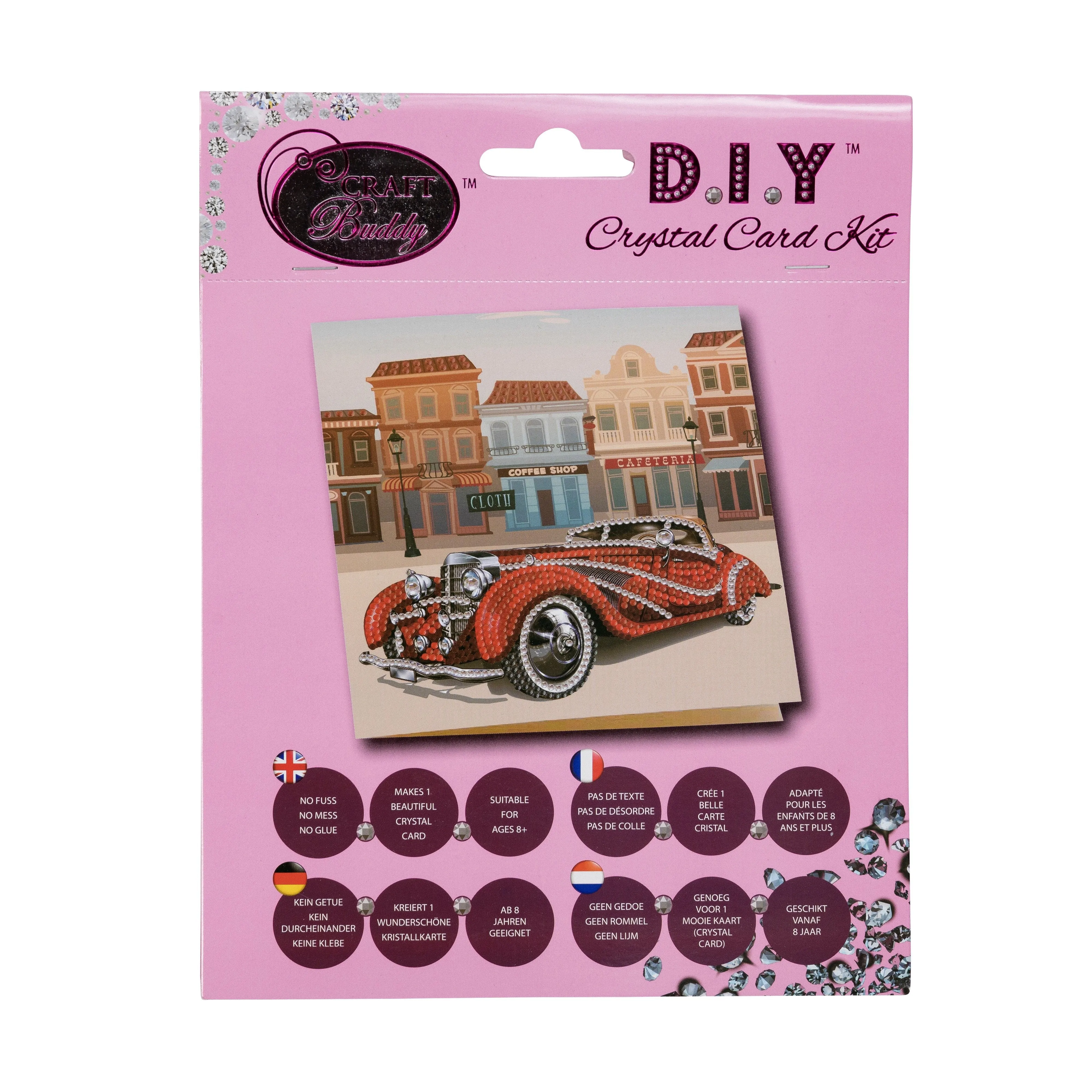 CCK-A14: "Classic Car" Crystal Card Kit