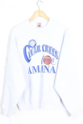 Clear Creek Amana Clippers 1995-1996 Basketball Sweatshirt (L)