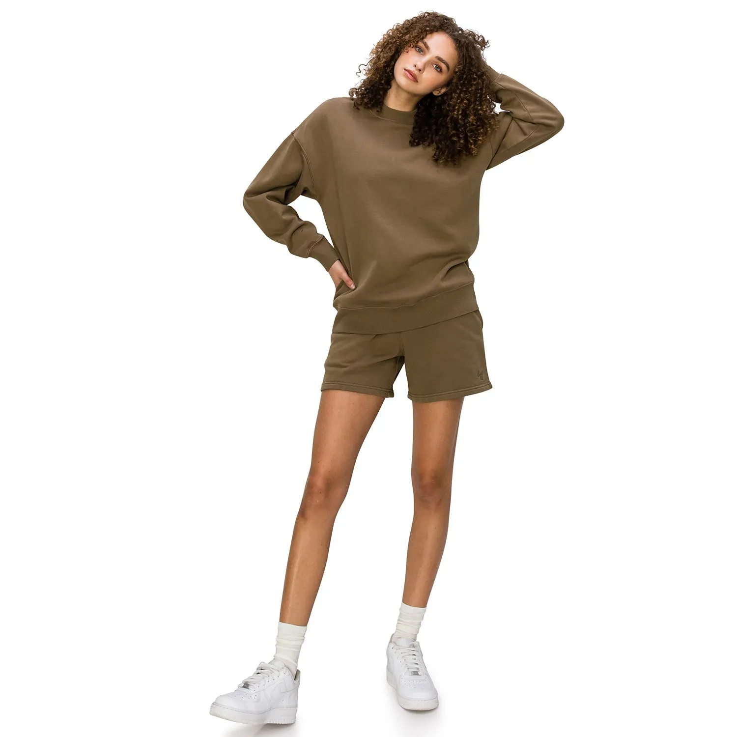 Cloud Fleece Sweatshorts - Bough Green