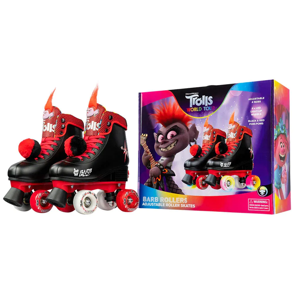 Crazy Skates Trolls Adjustable Roller Skates - Barb