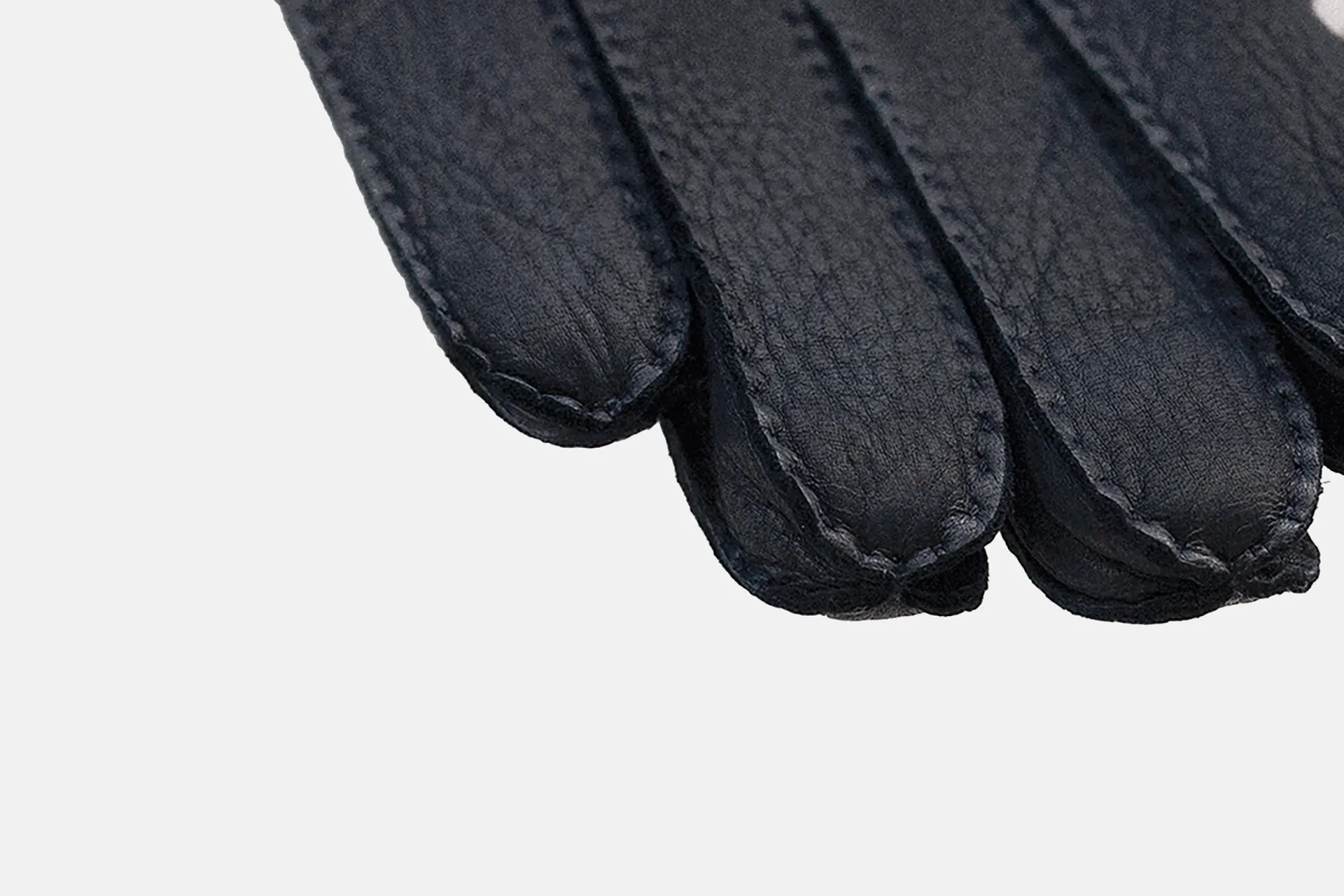 Deerskin Knitted Cuff Gloves