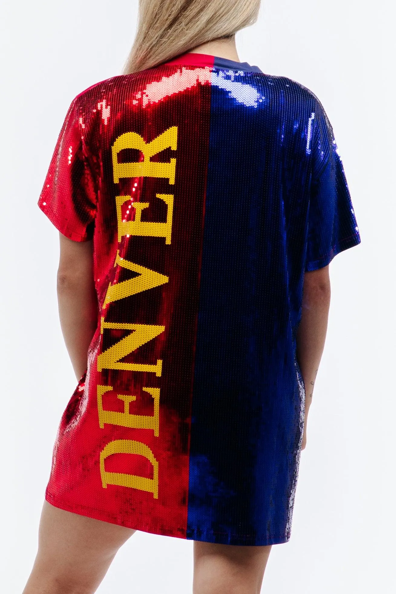 Denver Basketball Sequin Dress