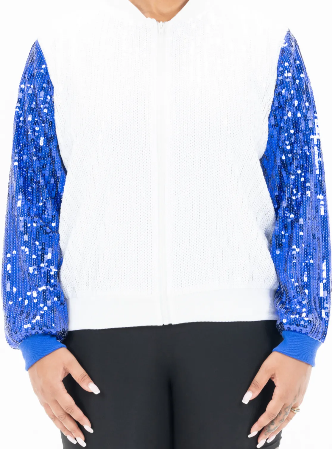 Detroit Basketball Sequin Jacket