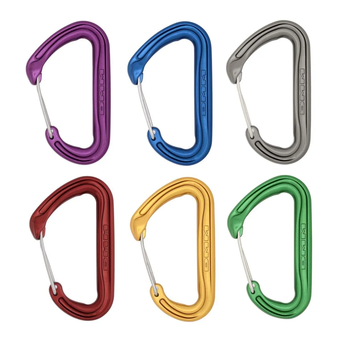 DMM Chimera Climbing Carabiner - 6 Pack