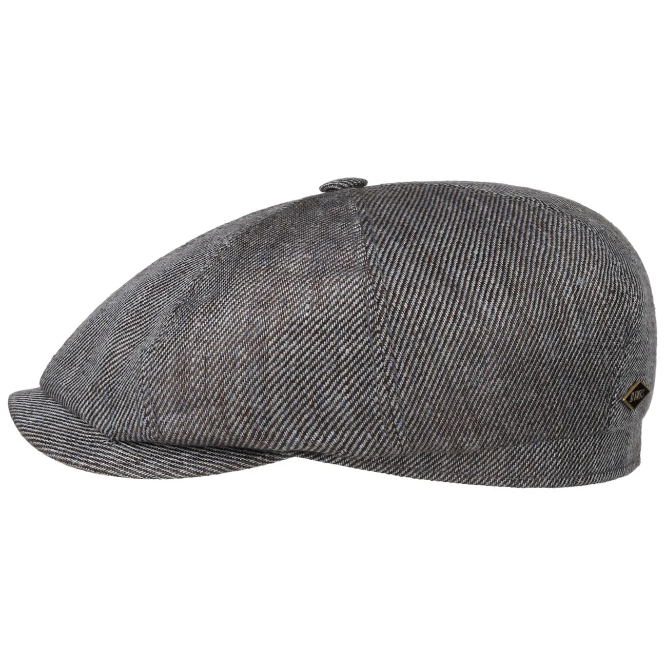 Eight Panel Cap Linen Twill by JJ Hats