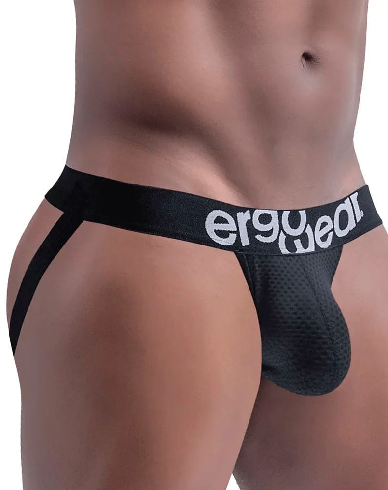 Ergowear Ew1431 Naughty Gym Jockstrap Black