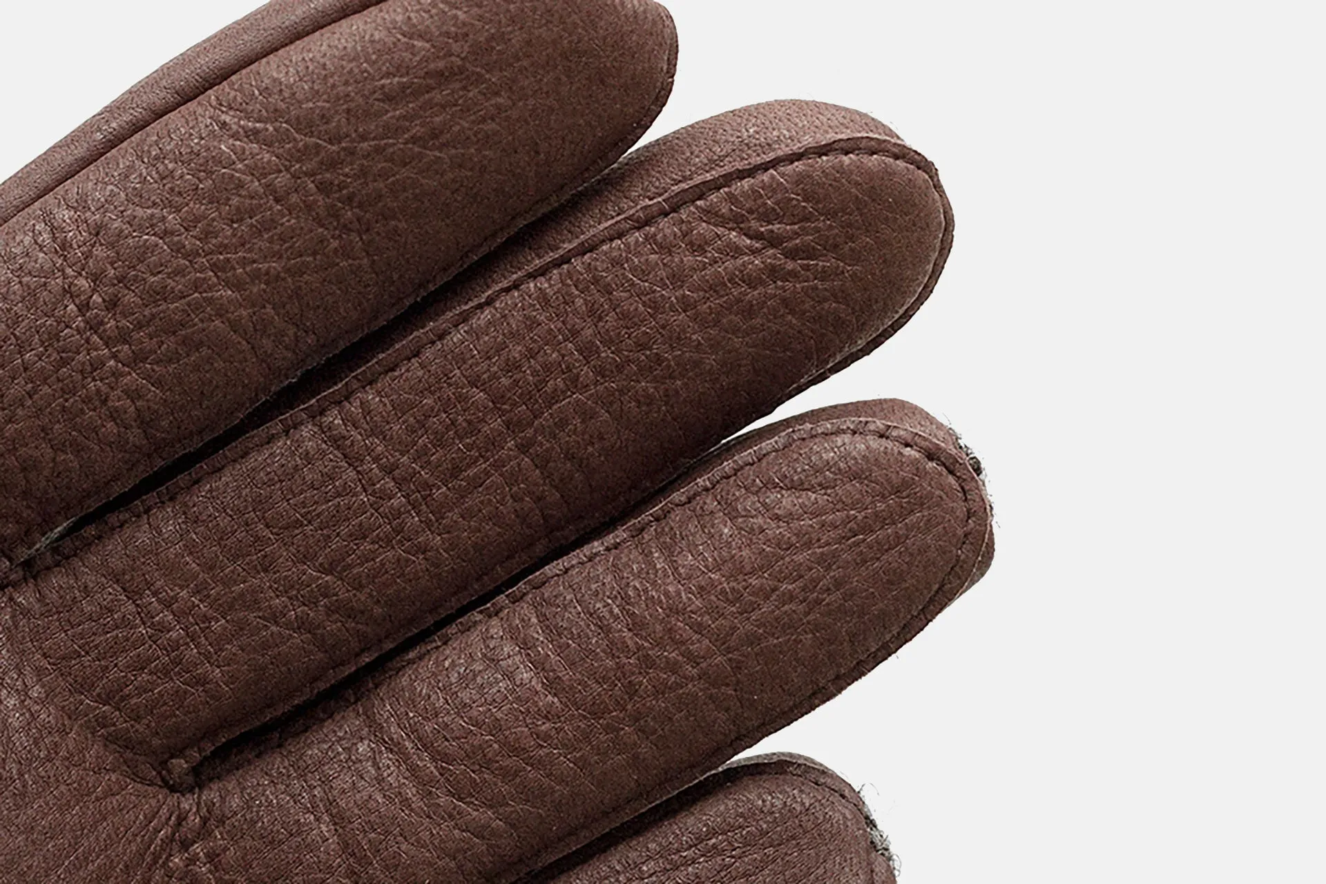 Fawn Tweed Deerskin Gloves