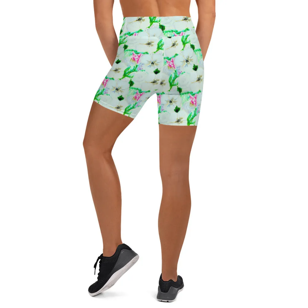 Florida Floral Yoga Shorts