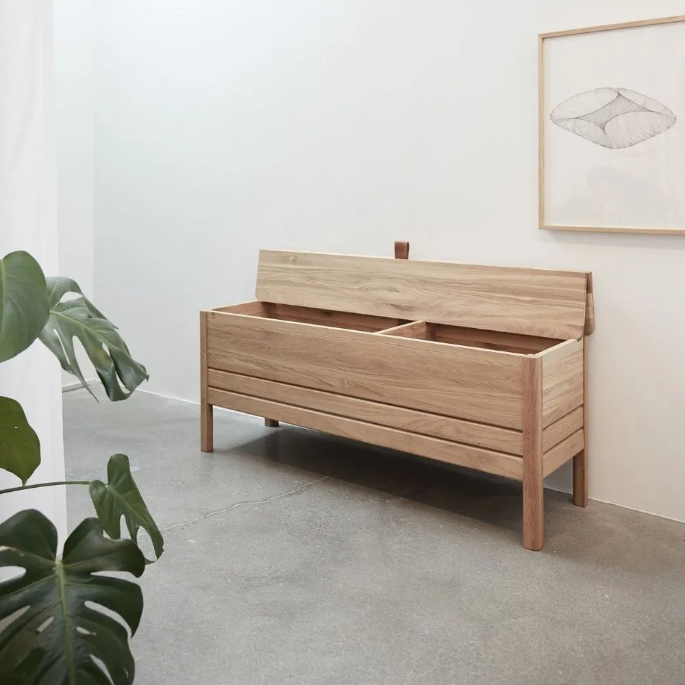 Form & Refine Oak Storage Bench