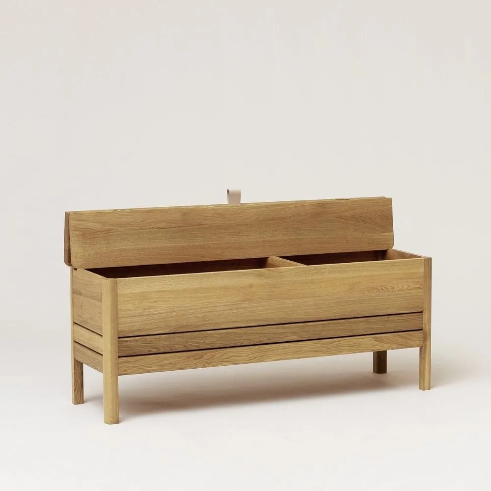 Form & Refine Oak Storage Bench