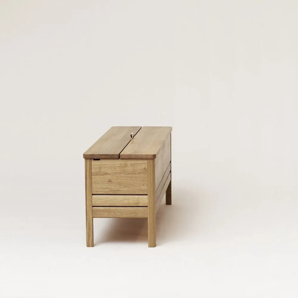 Form & Refine Oak Storage Bench