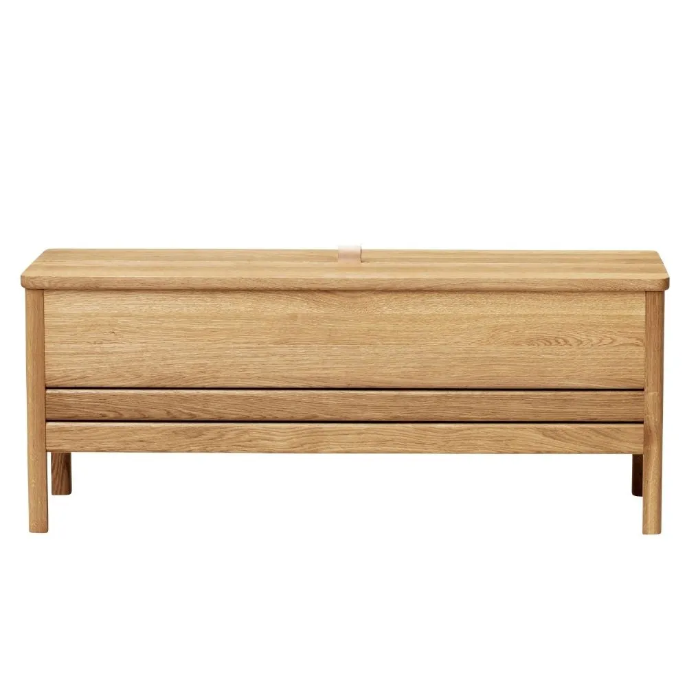 Form & Refine Oak Storage Bench