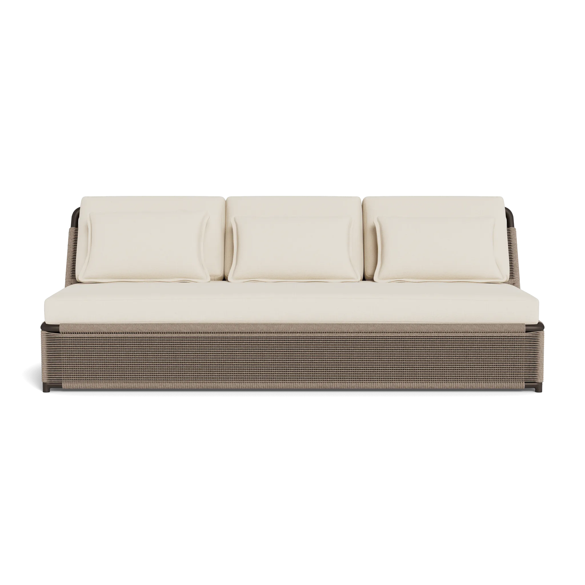 FORMENTERA 3 SEAT ARMLESS SOFA