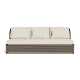 FORMENTERA 3 SEAT ARMLESS SOFA