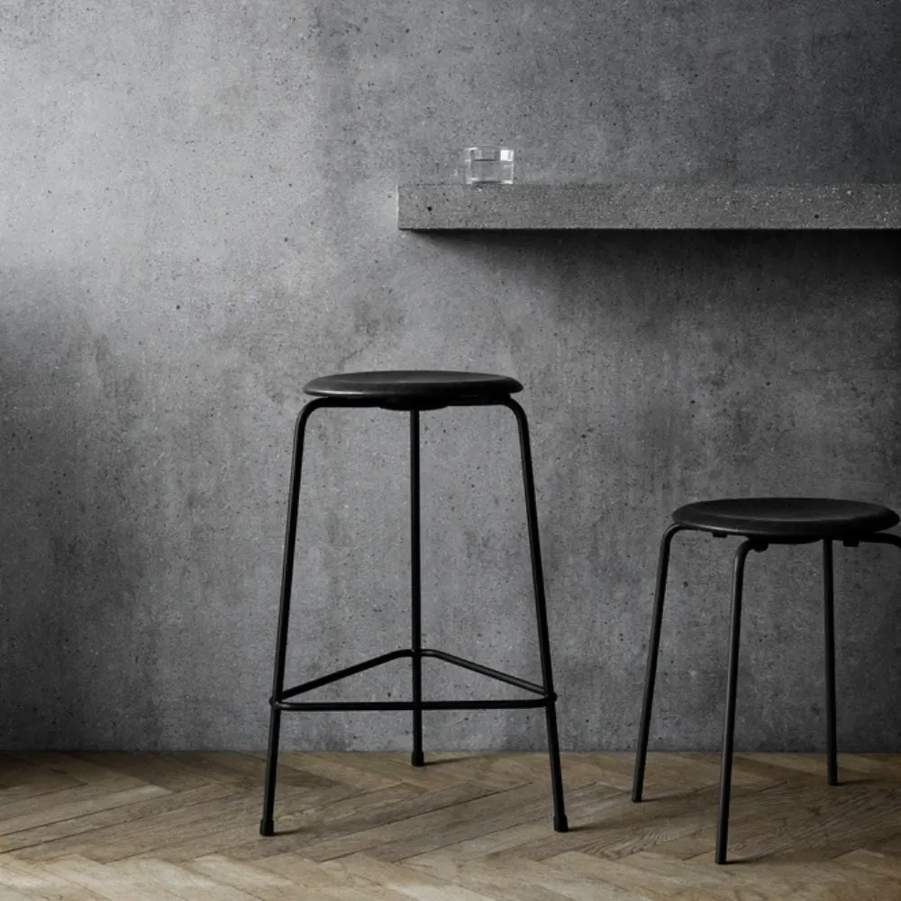 Fritz Hansen Arne Jacobsen High Dot Counter Stool