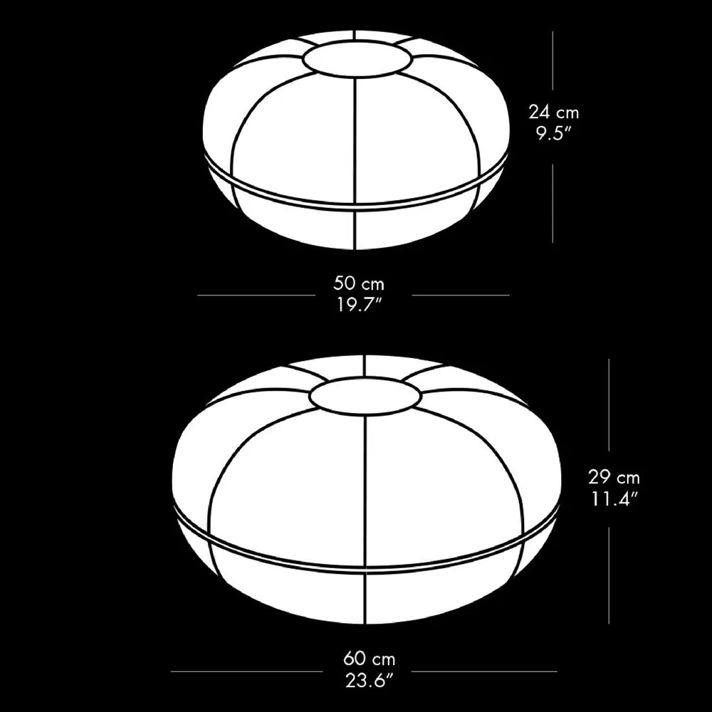 Fritz Hansen Cecilie Manz Pouf - Large