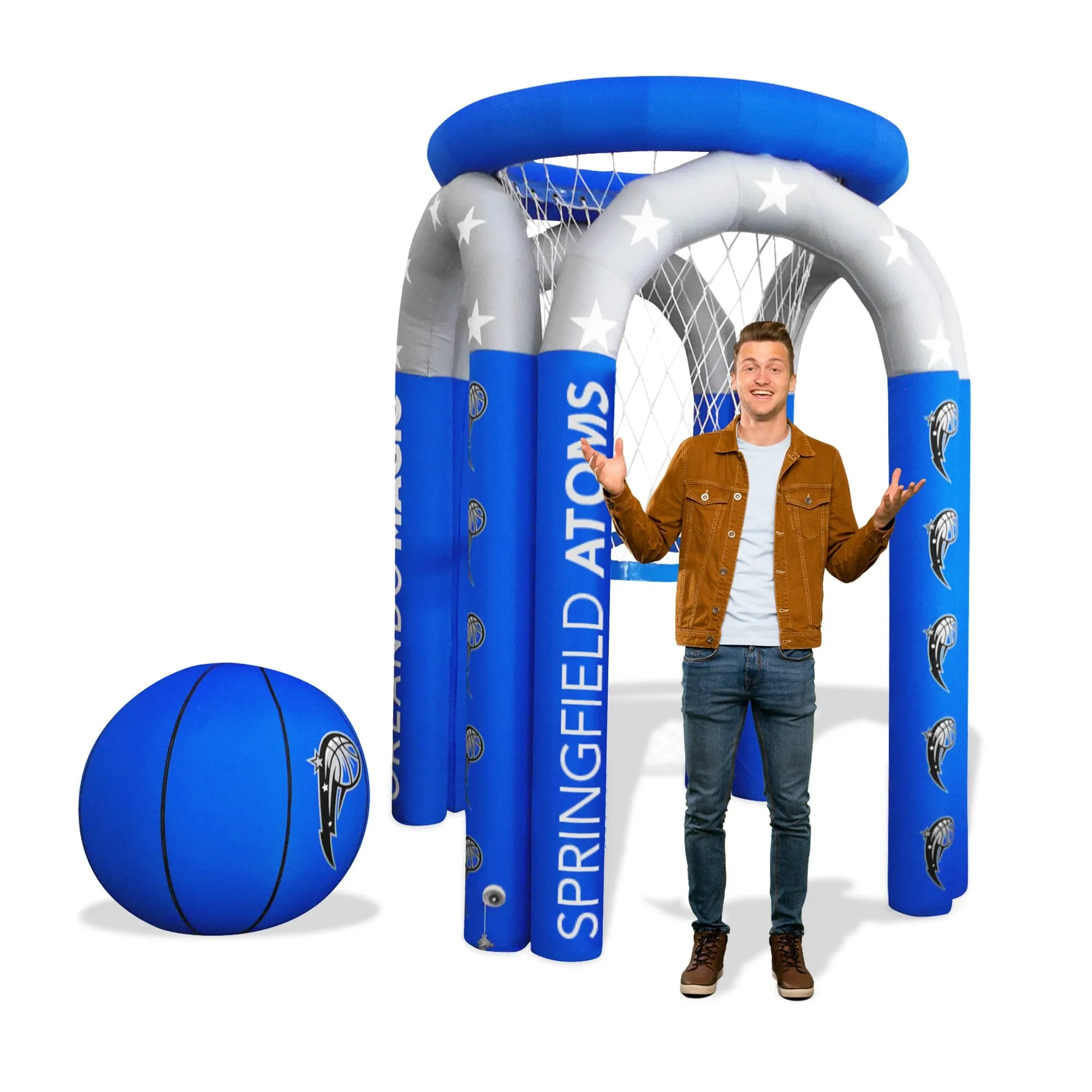 Giant Inflatable Basketball Game