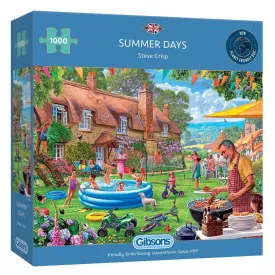 Gibsons 1000 Piece Jigsaw Puzzle - Summer Days