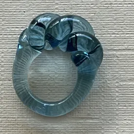 Glass rope ring