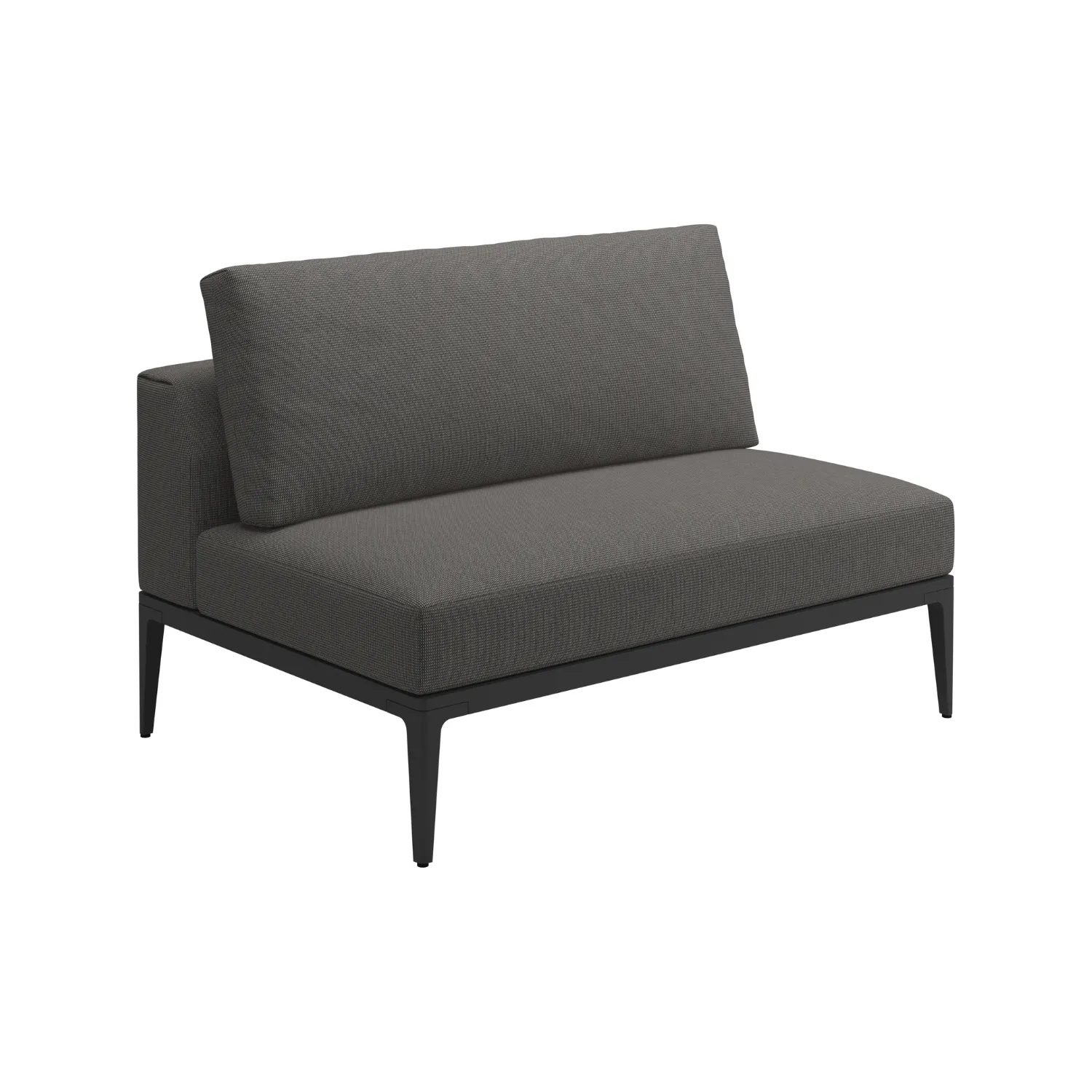 Gloster Grid Armless Dining Sofa