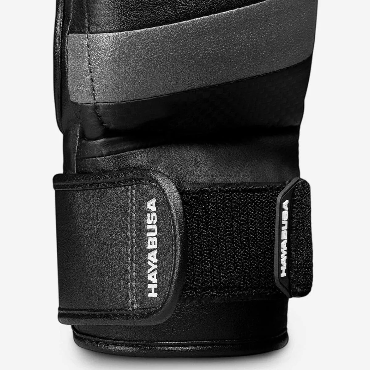 HAYABUSA T3 7oz HYBRID GLOVES - BLACK/GREY