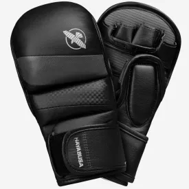 HAYABUSA T3 7oz HYBRID GLOVES - BLACK/GREY