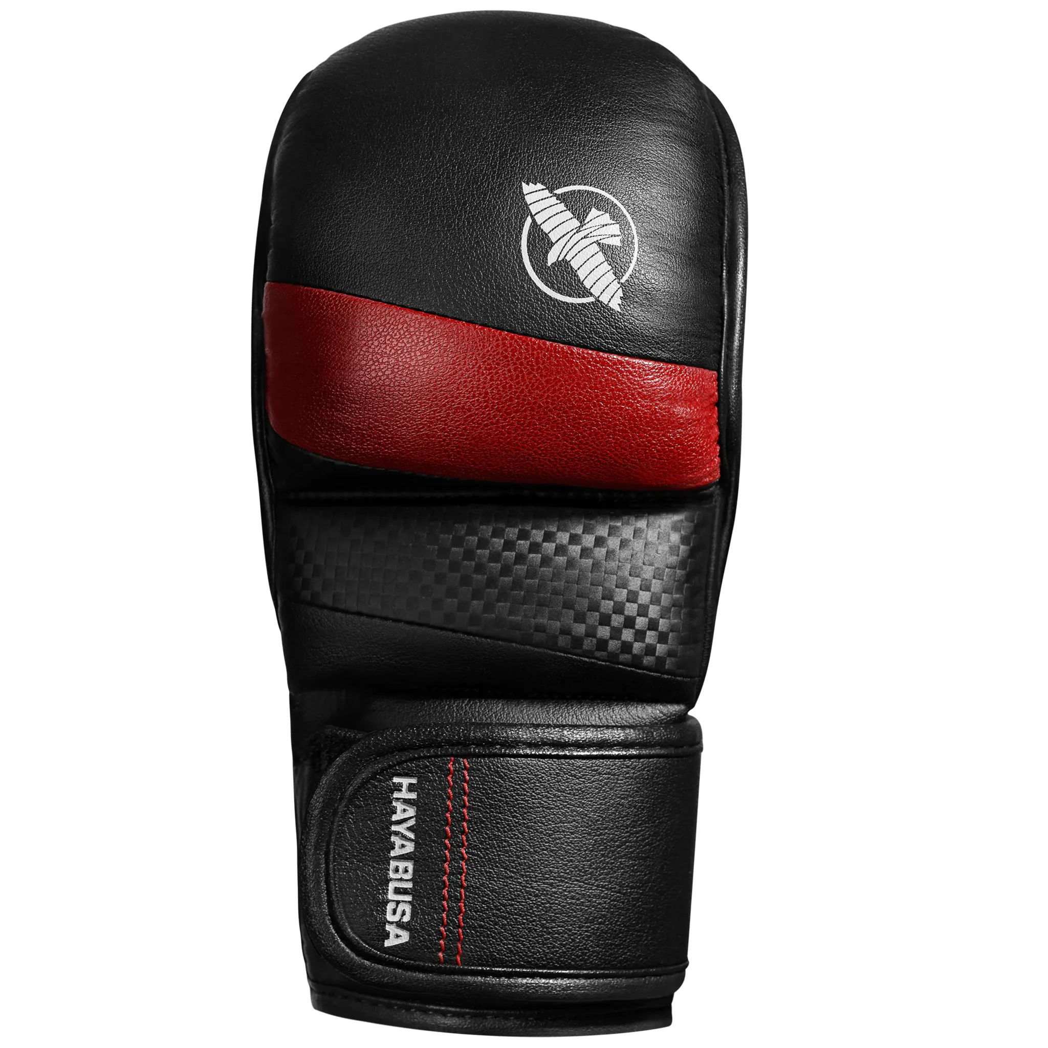 HAYABUSA T3 7oz HYBRID GLOVES - BLACK/RED