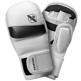 HAYABUSA T3 7oz HYBRID GLOVES - WHITE