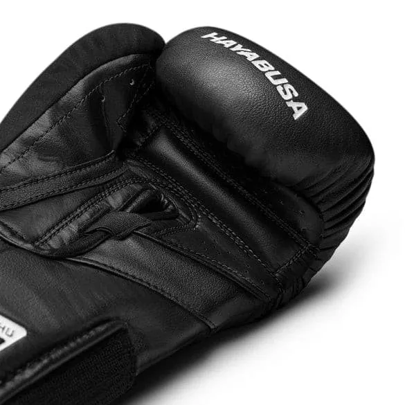 HAYABUSA T3 BOXING GLOVES - BLACK/IRIDESCENT