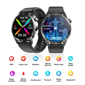 Healthy Blood Oxygen Smart Watch Men ECG PPG Precise Body Temperature Heart Rate Monitor Smartwatch HRV Blood Pressure Watches