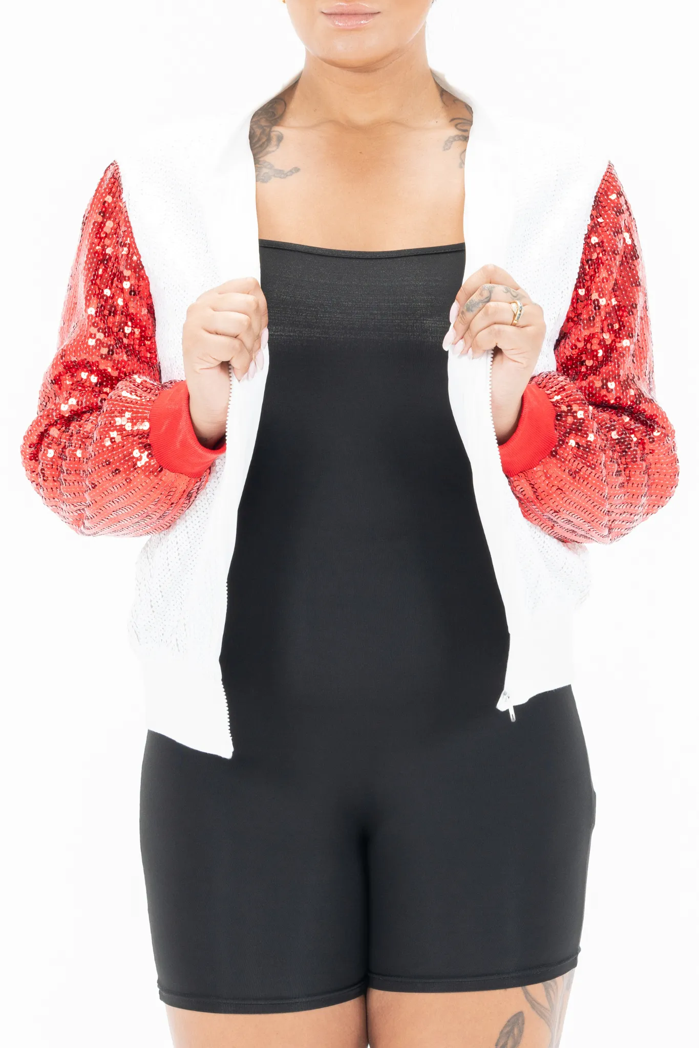 Houston Basketball Sequin Jacket