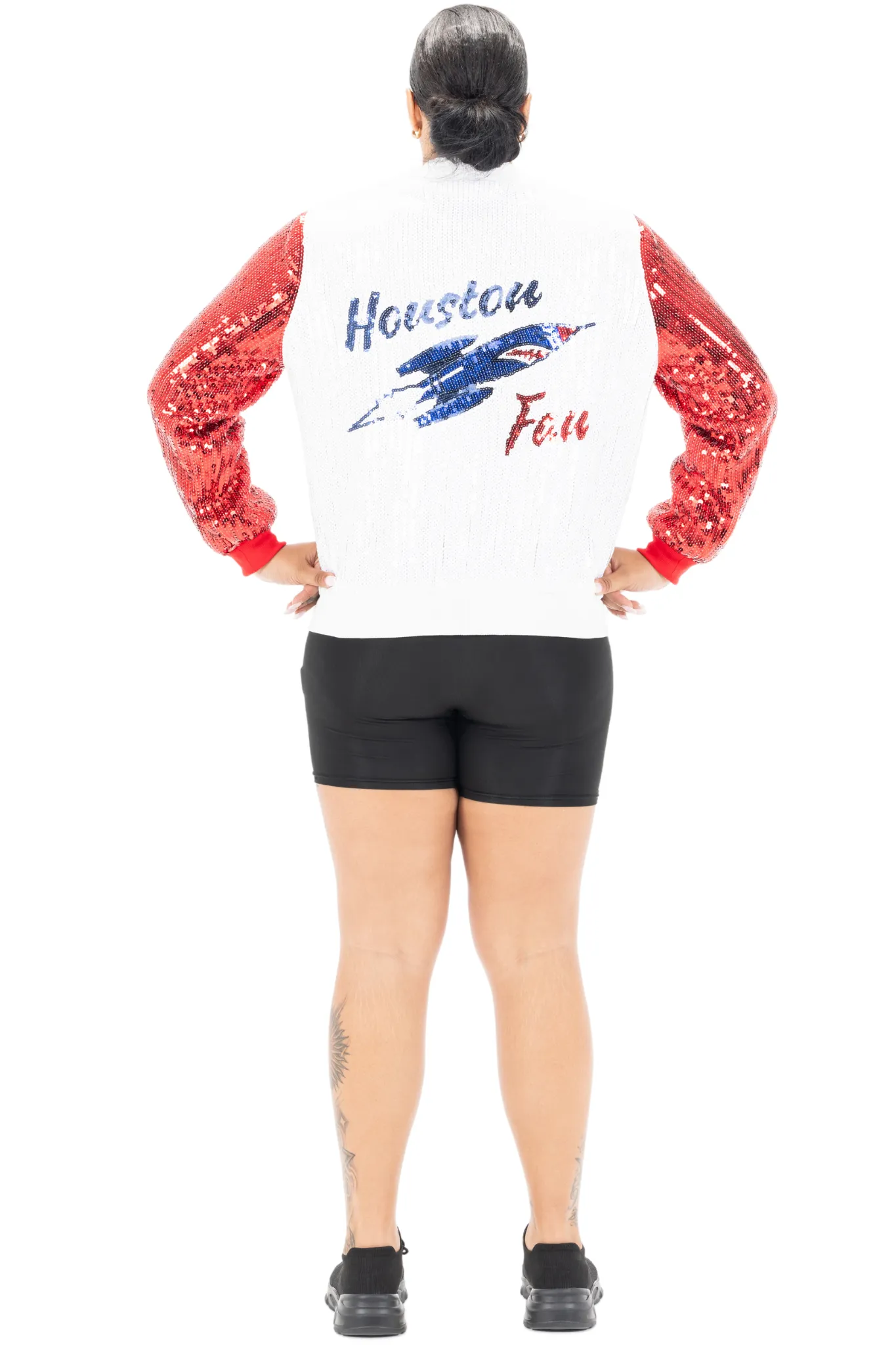 Houston Basketball Sequin Jacket