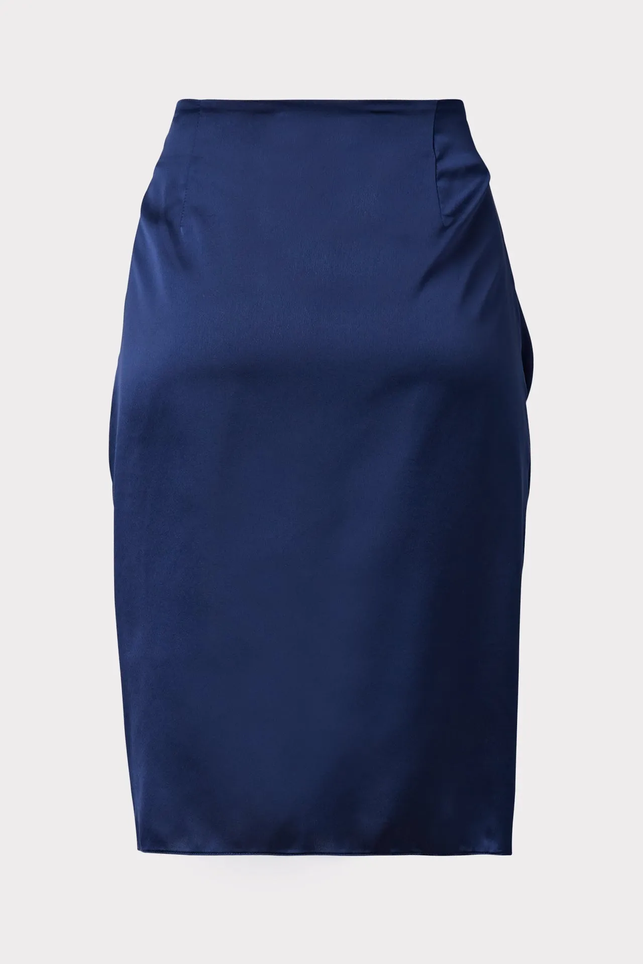 Liza Satin Wrap Skirt